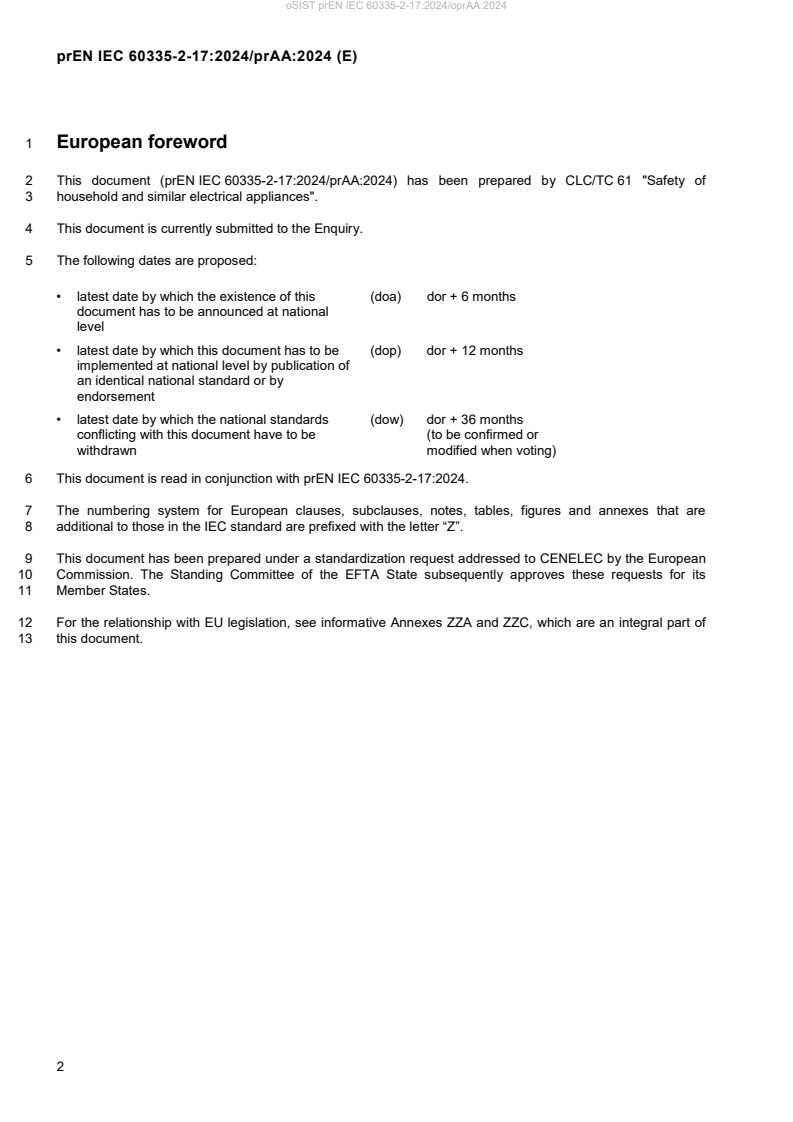 oSIST prEN IEC 60335-2-17:2024/oprAA:2024 oSIST prEN IEC 60335-2-17:2024/oprAA:2024 - Page 4 preview