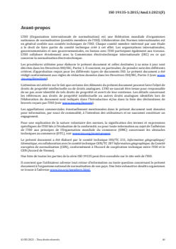 ISO 19135-1:2015/Amd 1:2021 ISO 19135-1:2015/Amd 1:2021 - Information géographique — Procédures pour l'enregistrement d'éléments — Partie 1: Principes de base — Amendement 1
Released:2/19/2021 - Page 3 preview