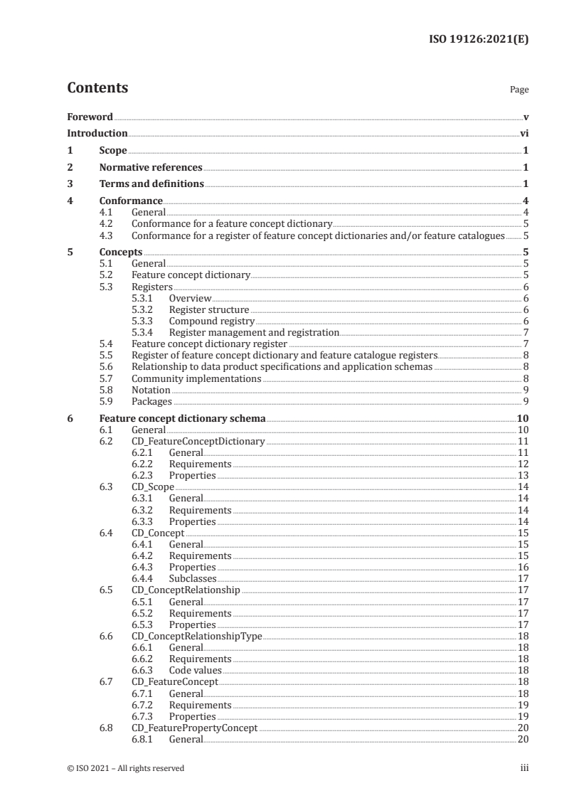 ISO 19126:2021 - Geographic information — Feature concept dictionaries and registers
Released:5/26/2021
