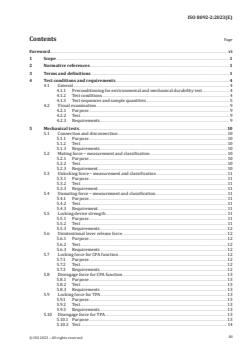 ISO 8092-2:2023 ISO 8092-2:2023 - Road vehicles — Connections for on-board electrical wiring harnesses — Part 2: Terminology, test methods and general performance requirements
Released:9/4/2023 - Page 3 preview