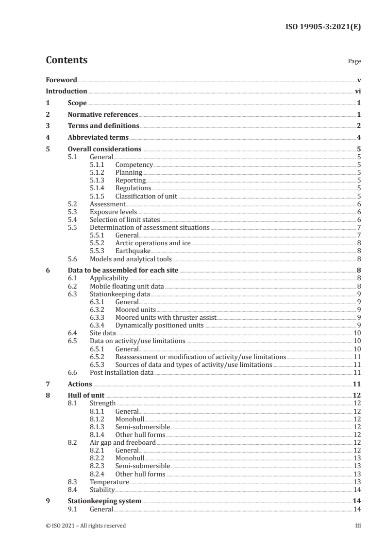 ISO 19905-3:2021 - Petroleum and natural gas industries — Site-specific assessment of mobile offshore units — Part 3: Floating units
Released:3/3/2021