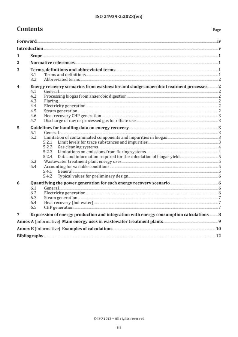 ISO 21939-2:2023 - Method to calculate and express energy consumption of industrial wastewater treatment for the purpose of water reuse — Part 2: Accounting for energy recovery
Released:20. 12. 2023
