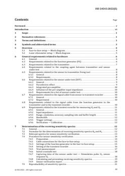 ISO 24543:2022 - Non-destructive testing — Acoustic emission testing — Verification of the receiving sensitivity spectra of piezoelectric acoustic emission sensors
Released:29. 09. 2022 - Page 3 preview