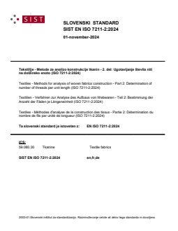 SIST EN ISO 7211-2:2024 SIST EN ISO 7211-2:2024 - Page 1 preview