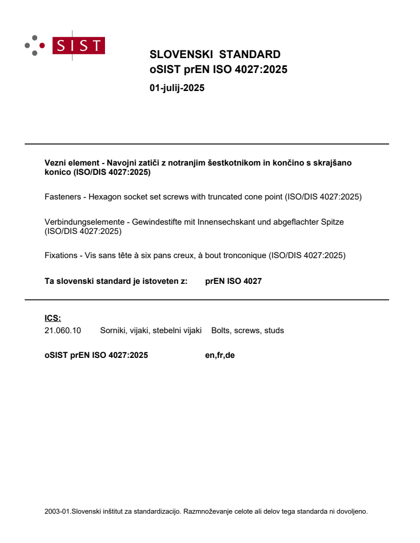 prEN ISO 4027:2025