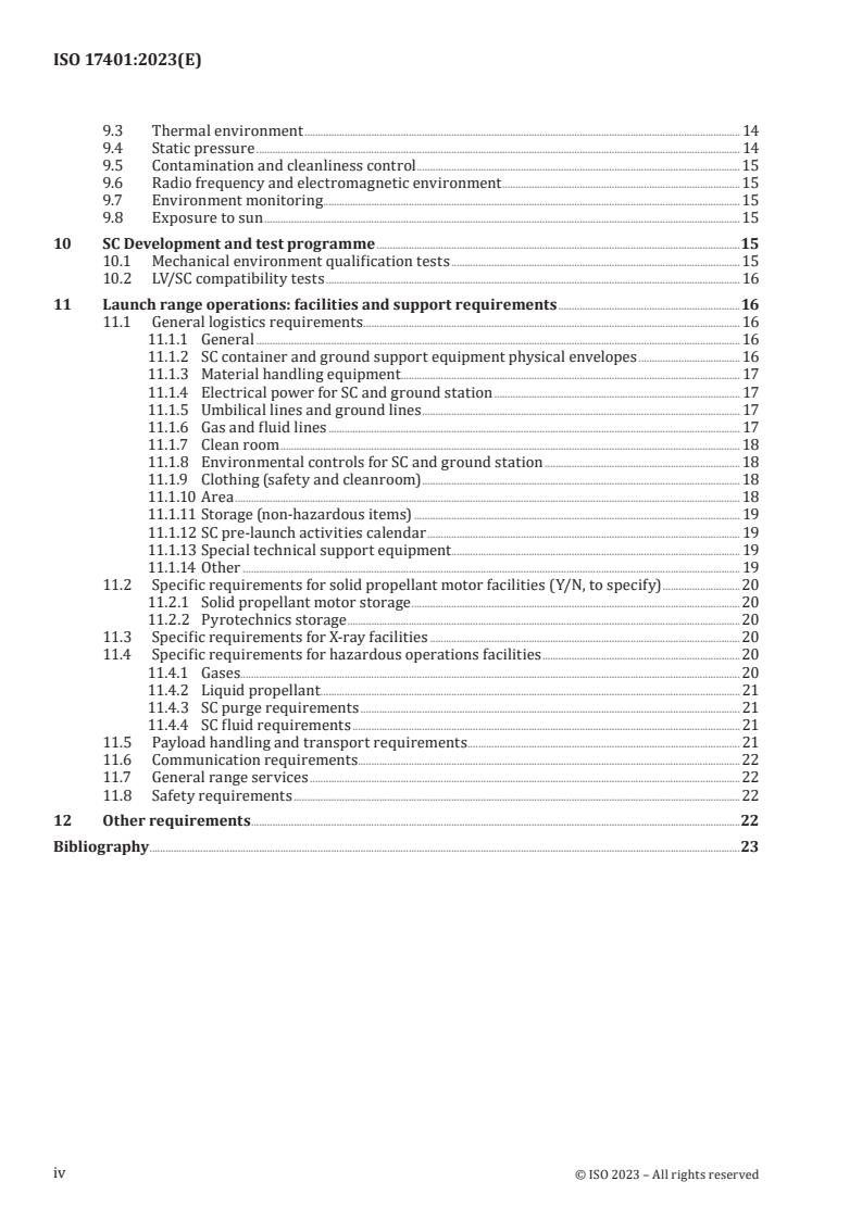 ISO 17401:2023 ISO 17401:2023 - Space systems — Spacecraft interface requirements document for launch vehicle services
Released:5. 05. 2023 - Page 4 preview
