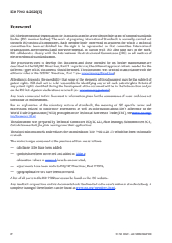 ISO 7902-1:2020 - Hydrodynamic plain journal bearings under steady-state conditions — Circular cylindrical bearings — Part 1: Calculation procedure
Released:6/10/2020 - Page 4 preview