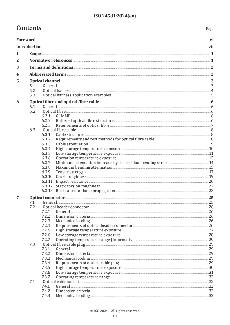 ISO 24581:2024 - Road vehicles — General requirements and test methods of in-vehicle optical harnesses for up to 100 Gbit/s communication
Released:24. 09. 2024