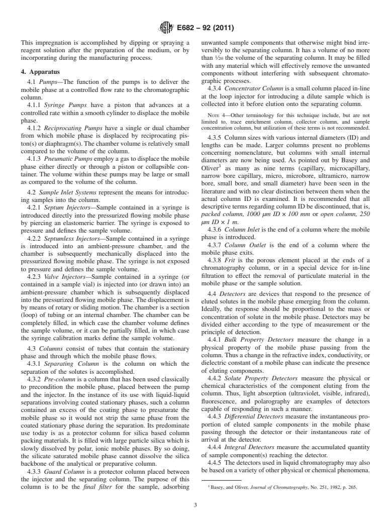 ASTM E682-92(2011) - Standard Practice for  Liquid Chromatography Terms and Relationships