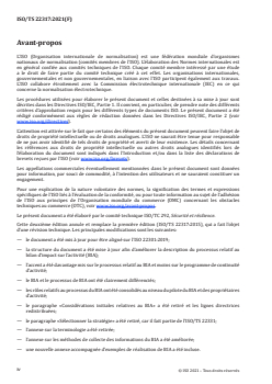ISO/TS 22317:2021 - Sécurité et résilience — Systèmes de management de la continuité d'activité — Lignes directrices pour le bilan d'impact sur l'activité
Released:12/9/2021 - Page 4 preview