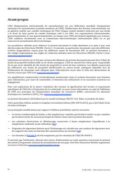 ISO 10315:2021 - Cigarettes — Determination of nicotine in total particulate matter from the mainstream smoke — Gas-chromatographic method
Released:2/14/2022 - Page 4 preview
