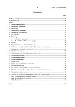 IEC 61347-2-10:2000 - Lamp controlgear - Part 2-10: Particular requirements for electronic invertors and convertors for high-frequency operation of cold start tubular discharge lamps (neon tubes) - Page 4 preview