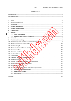IEC 61347-2-10:2000+AMD1:2008 CSV - Lamp controlgear - Part 2-10: Particular requirements for electronic invertors and convertors for high-frequency operation of cold start tubular discharge lamps (neon tubes)
Released:1/28/2009
Isbn:9782889105113 - Page 4 preview