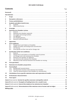 ISO 16000-9:2024 - Indoor air — Part 9: Determination of the emission of volatile organic compounds from samples of building products and furnishing — Emission test chamber method
Released:20. 03. 2024 - Page 3 preview