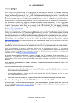 ISO 16000-11:2024 - Air intérieur — Partie 11: Dosage de l'émission de composés organiques volatils d'échantillons de produits de construction et d'objets d'équipement ― Échantillonnage, conservation des échantillons et préparation des éprouvettes d'essais
Released:20. 03. 2024 - Page 4 preview