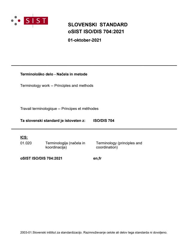 oSIST ISO/DIS 704:2021 - BARVE na PDF-str 20,66,83