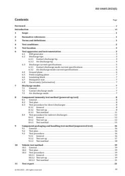 ISO 10605:2023 - Road vehicles — Test methods for electrical disturbances from electrostatic discharge
Released:2. 06. 2023 - Page 3 preview