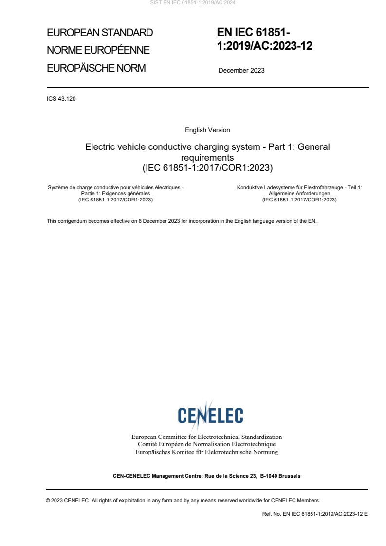 EN IEC 61851-1:2019/AC:2024