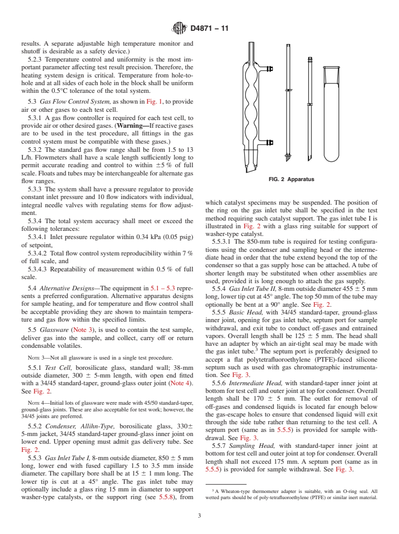 ASTM D4871-11 - Standard Guide for Universal Oxidation/Thermal Stability Test Apparatus