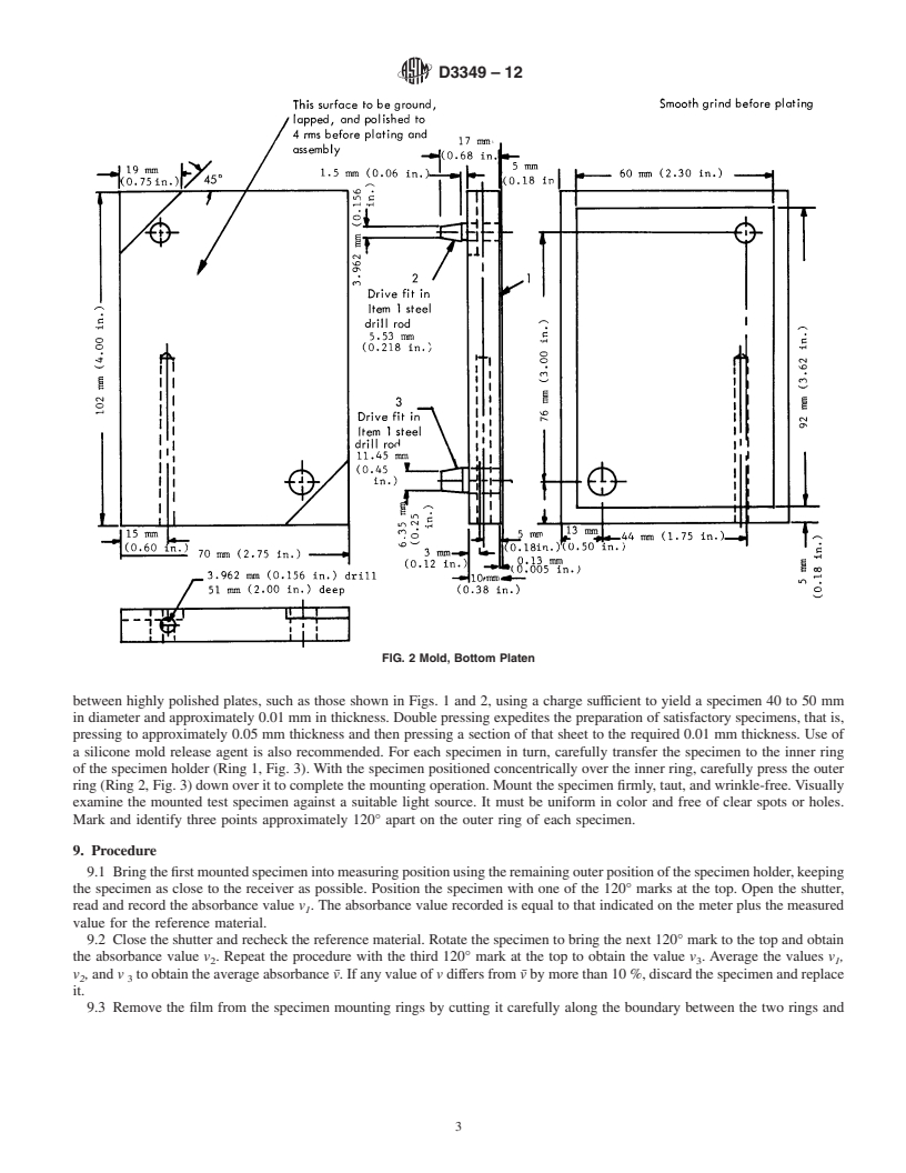 REDLINE ASTM D3349-12 - Standard Test Method for  Absorption Coefficient of Ethylene Polymer Material Pigmented with Carbon Black