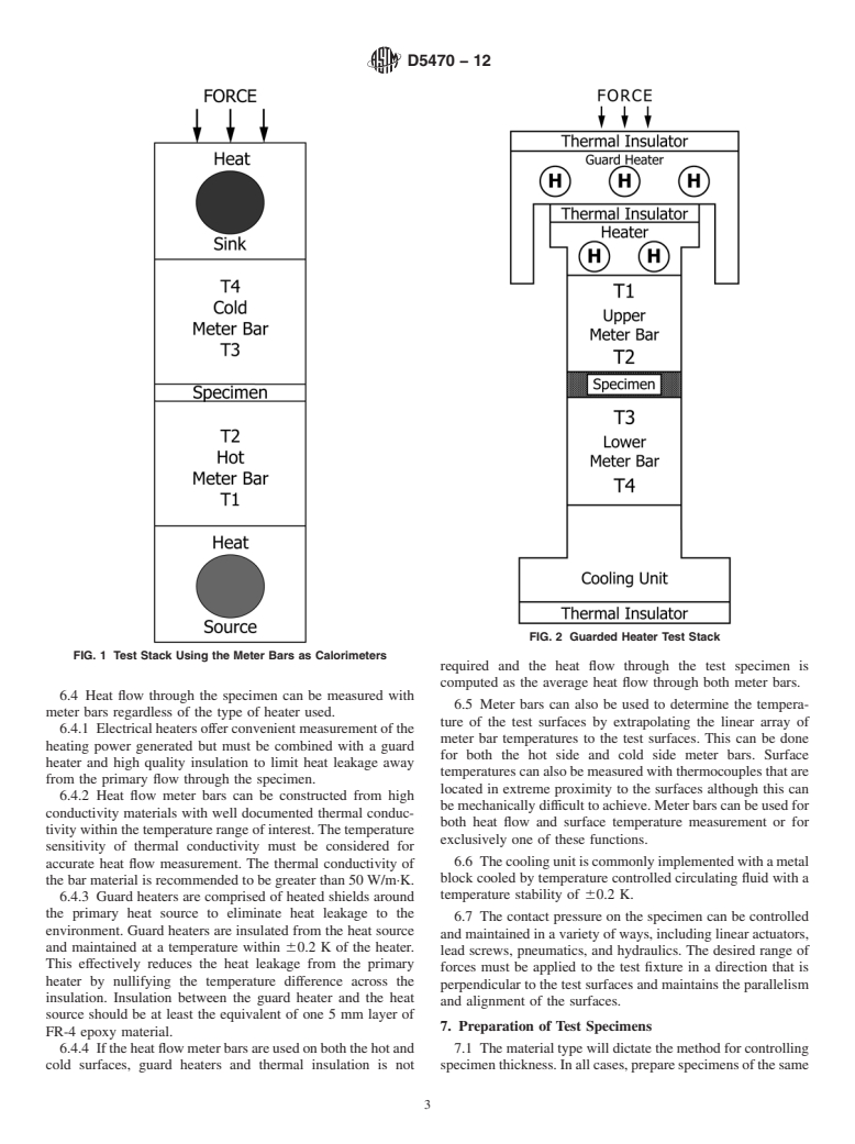 ASTM D5470-12 - Standard Test Method for  Thermal Transmission Properties of Thermally Conductive Electrical Insulation Materials