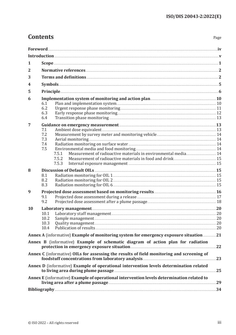 ISO/FDIS 20043-2 - Measurement of radioactivity in the environment — Guidelines for effective dose assessment using environmental monitoring data — Part 2: Emergency exposure situation
Released:4/19/2022