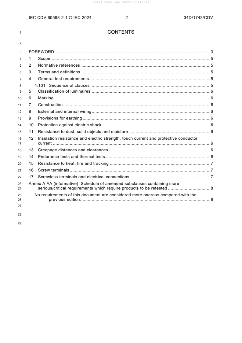 oSIST prEN IEC 60598-2-1:2024 oSIST prEN IEC 60598-2-1:2024 - Page 4 preview