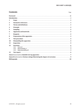 ISO 11007-1:2021 ISO 11007-1:2021 - Petroleum products and lubricants — Determination of rust-prevention characteristics of lubricating greases — Part 1: Dynamic wet conditions
Released:7/20/2021 - Page 3 preview