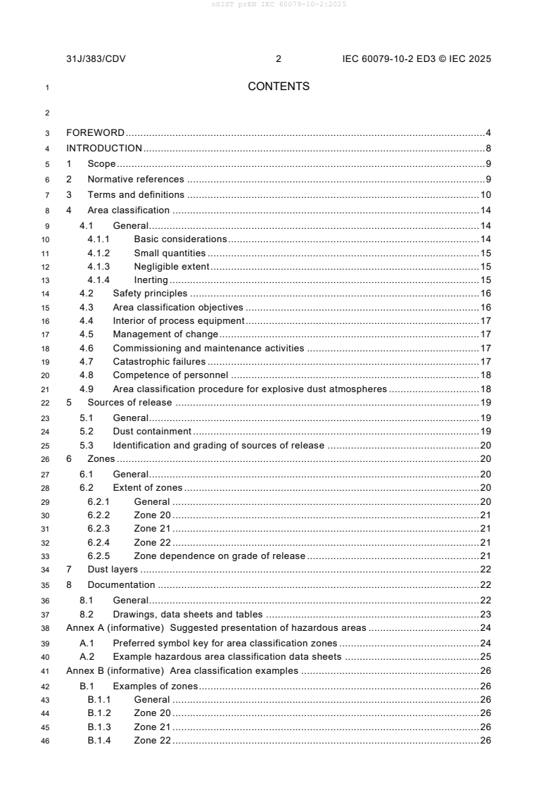 prEN IEC 60079-10-2:2025 prEN IEC 60079-10-2:2025 - Page 4 preview