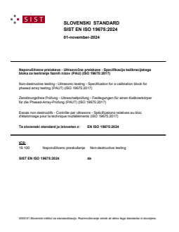 SIST EN ISO 19675:2024 - BARVE - Page 1 preview