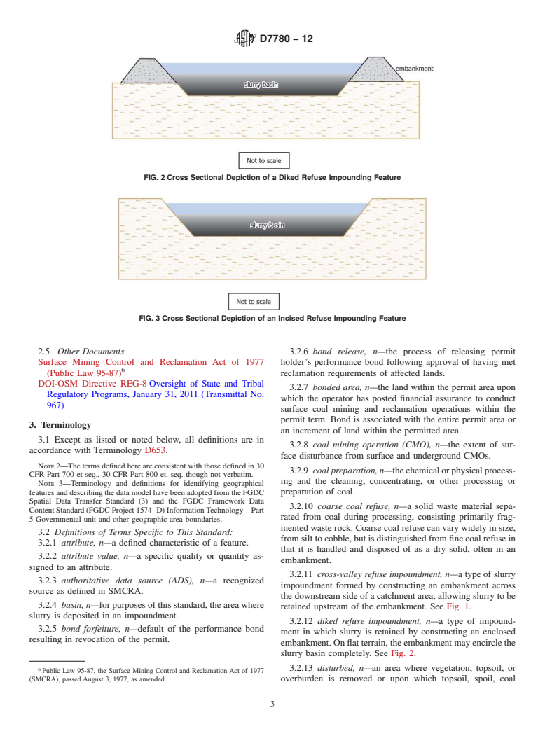 ASTM D7780-12 - Standard Practice for Geospatial Data for Representing Coal Mining Features