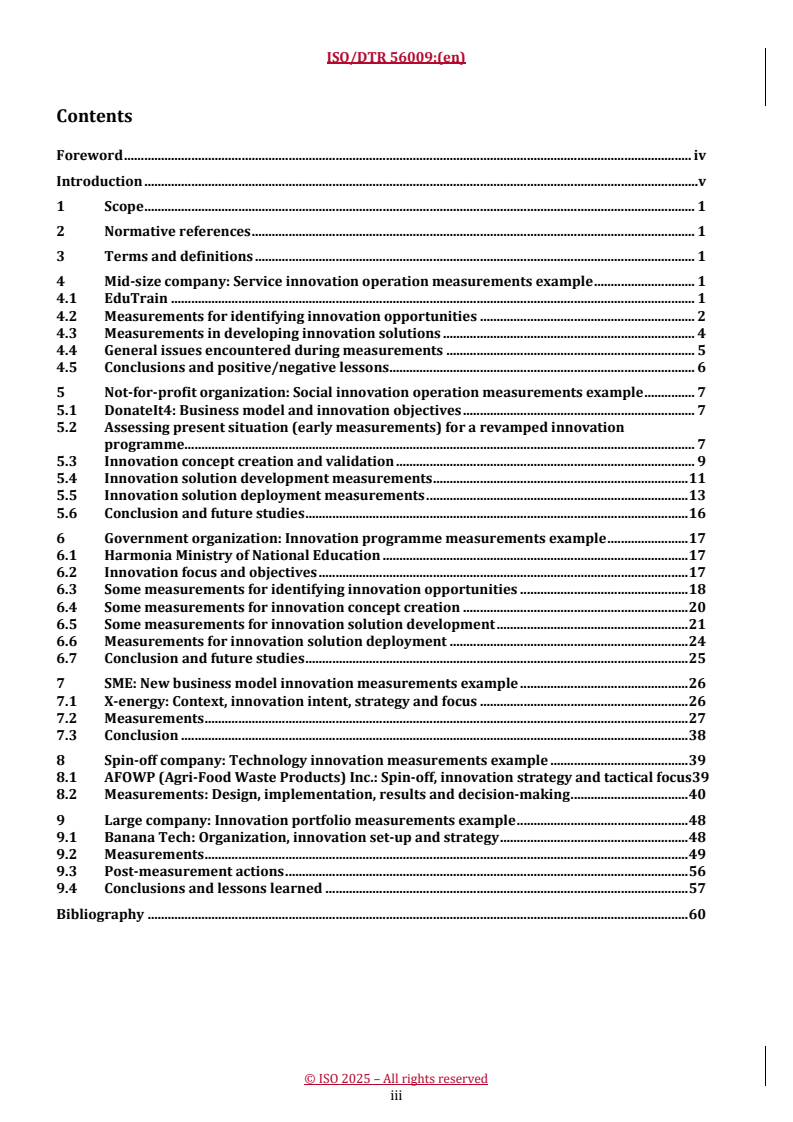 REDLINE ISO/DTR 56009 - Innovation management — Example implementations of innovation operation measurements
Released:7. 04. 2025