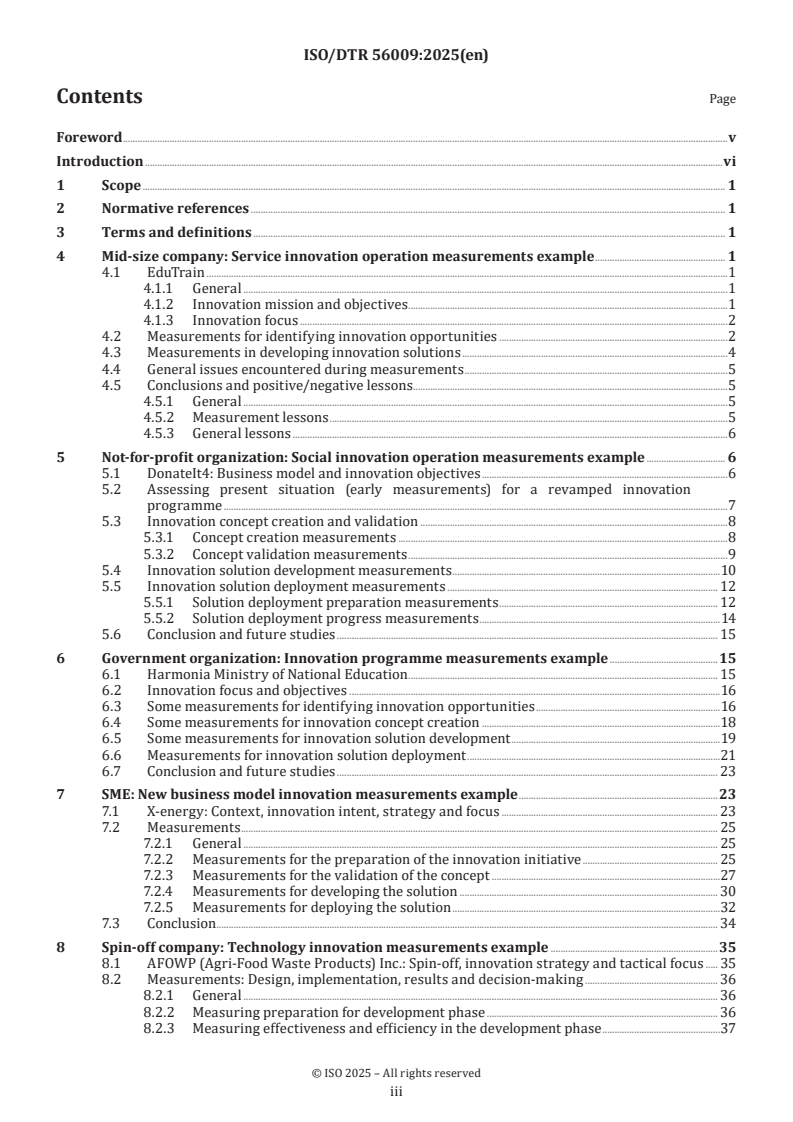 ISO/DTR 56009 - Innovation management — Example implementations of innovation operation measurements
Released:7. 04. 2025