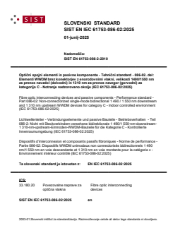 EN IEC 61753-086-02:2025 EN IEC 61753-086-02:2025 - BARVE - Page 1 preview