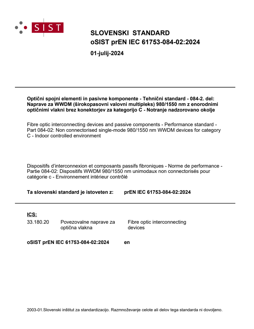 prEN IEC 61753-084-02:2024