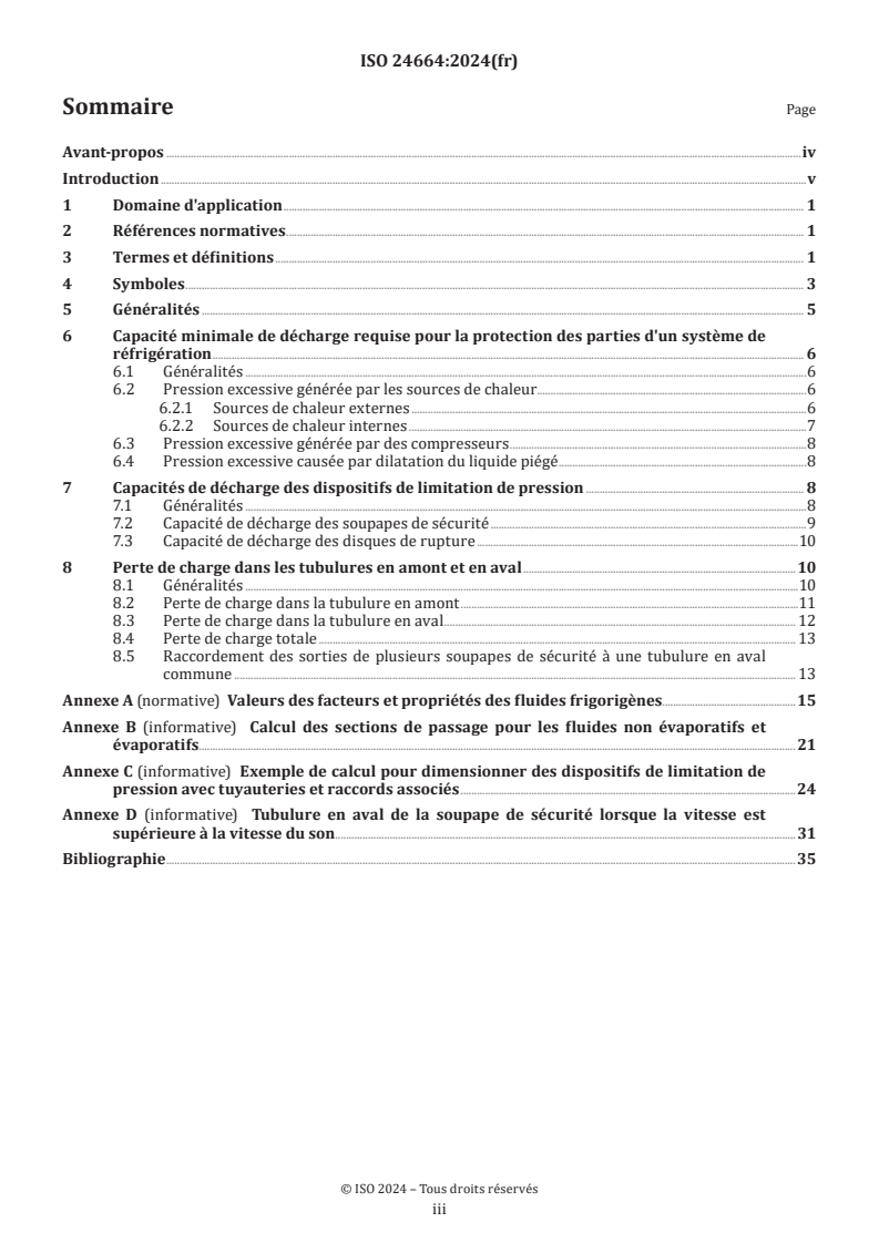 ISO 24664:2024 - Systèmes de réfrigération et pompes à chaleur — Dispositifs de limitation de pression et tuyauteries associées — Méthodes de calcul
Released:11/29/2024