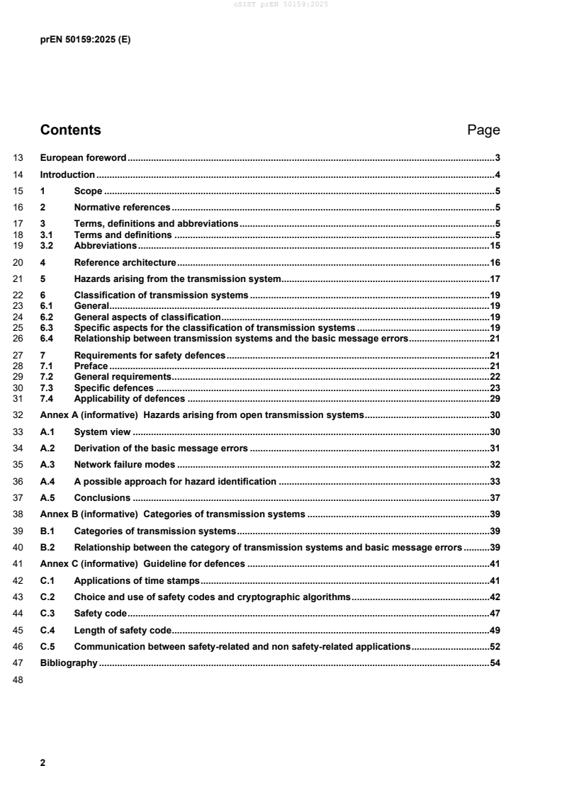oSIST prEN 50159:2025 oSIST prEN 50159:2025 - Page 4 preview