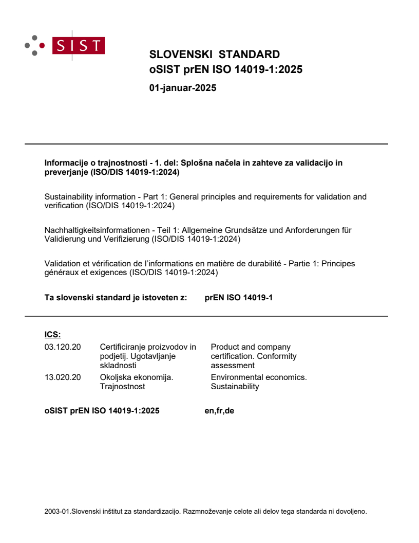 prEN ISO 14019-1:2025