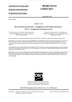 EN ISO 12312-1:2022/A11:2025 - Page 3 preview