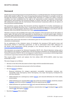 ISO 20776-2:2021 ISO 20776-2:2021 - Clinical laboratory testing and in vitro diagnostic test systems — Susceptibility testing of infectious agents and evaluation of performance of antimicrobial susceptibility test devices — Part 2: Evaluation of performance of antimicrobial susceptibility test devices against reference broth micro-dilution
Released:12/23/2021 - Page 4 preview