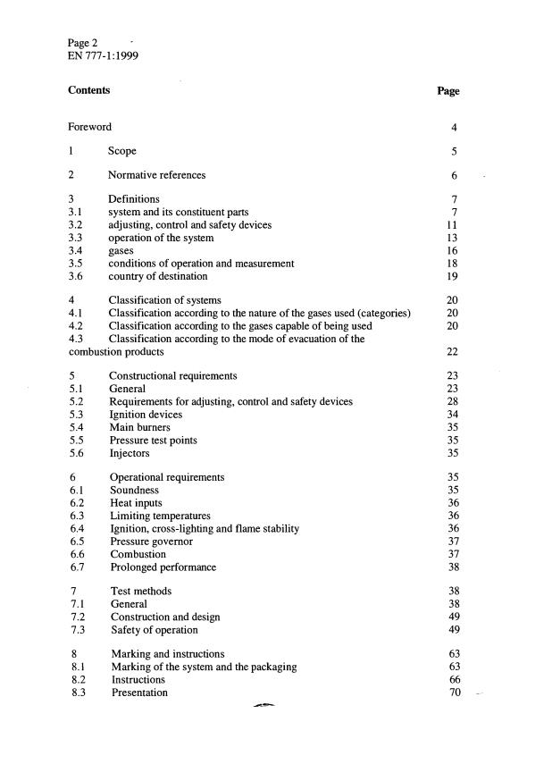 EN 777-1:1999 EN 777-1:1999 - Page 4 preview