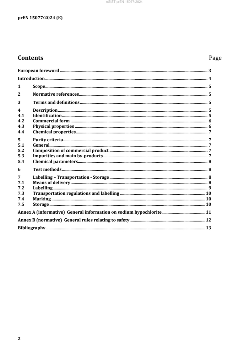 kSIST FprEN 15077:2025 oSIST prEN 15077:2024 - BARVE - Page 4 preview