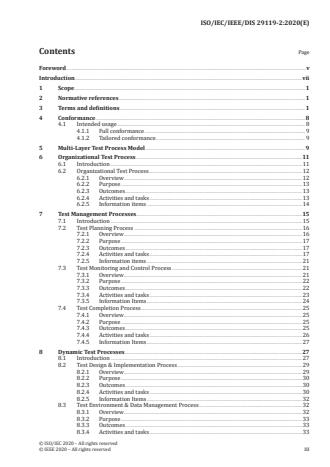 ISO/IEC/IEEE DIS 29119-2