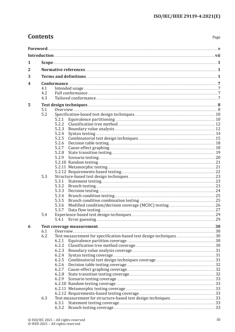 ISO/IEC/IEEE 29119-4:2021 - Software and systems engineering — Software testing — Part 4: Test techniques
Released:10/28/2021