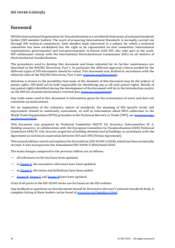 ISO 10140-5:2021 - Acoustics — Laboratory measurement of sound insulation of building elements — Part 5: Requirements for test facilities and equipment
Released:4/16/2021 - Page 4 preview