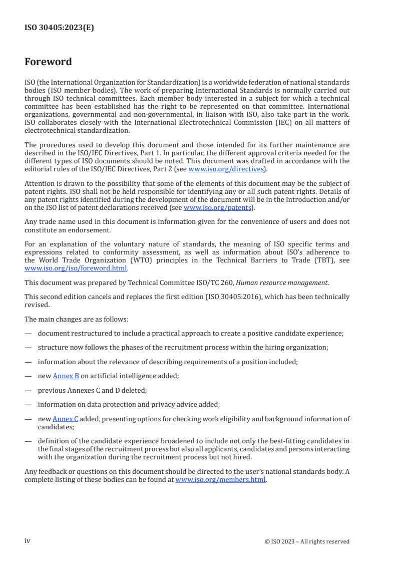 ISO 30405:2023 ISO 30405:2023 - Human resource management — Guidelines on recruitment
Released:1. 06. 2023 - Page 4 preview