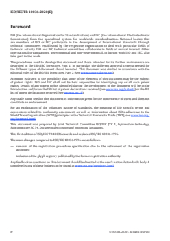 ISO/IEC TR 10036:2020 ISO/IEC TR 10036:2020 - Information technology — Font information interchange — Registered glyph identifiers
Released:12/16/2020 - Page 4 preview