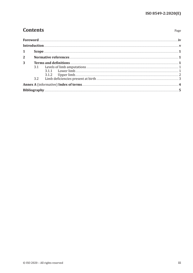 ISO 8549-2:2020 - Prosthetics and orthotics — Vocabulary — Part 2: Terms relating to external limb prostheses and wearers of these prostheses
Released:9/15/2020
