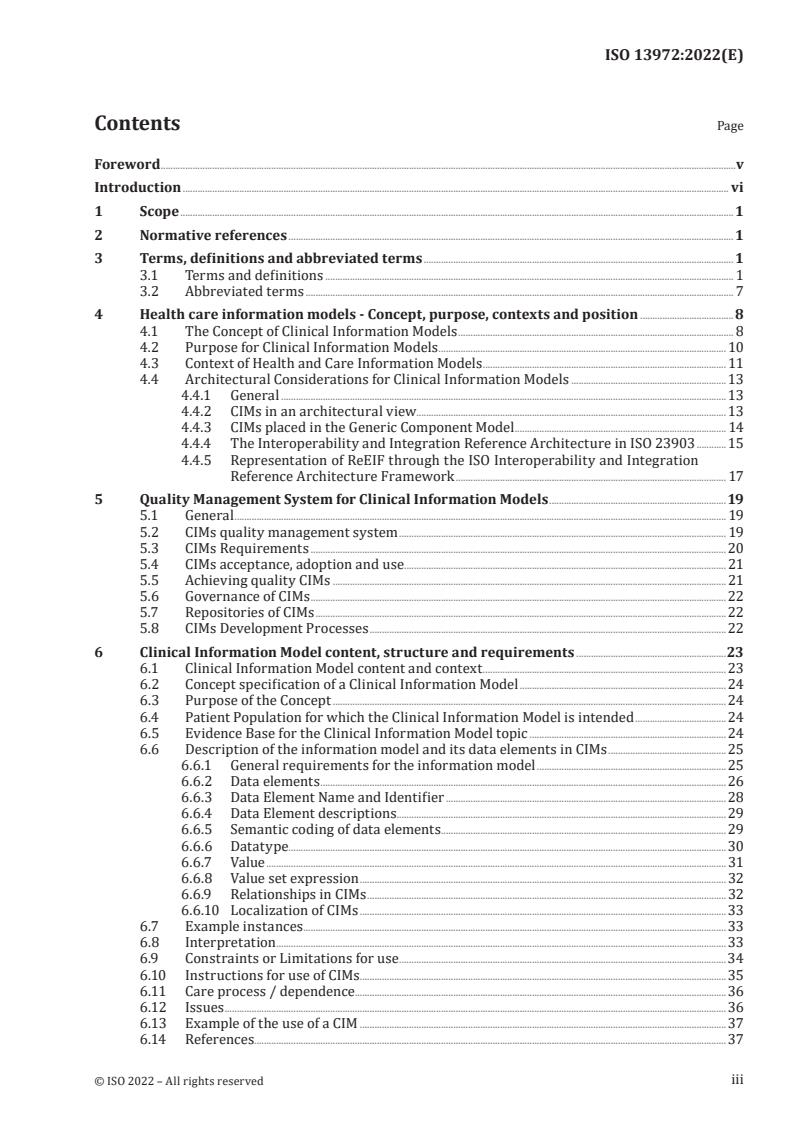 ISO 13972:2022 - Health informatics — Clinical information models — Characteristics, structures and requirements
Released:2/28/2022
