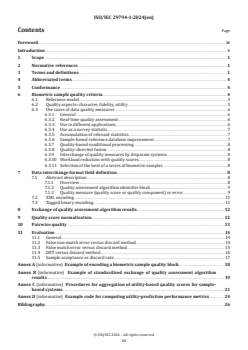 ISO/IEC 29794-1:2024 ISO/IEC 29794-1:2024 - Information technology — Biometric sample quality — Part 1: Framework
Released:30. 05. 2024 - Page 3 preview